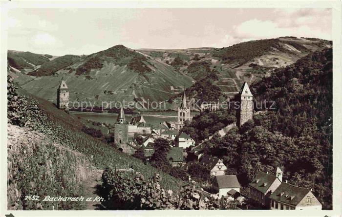 Bacharach Rheinland-Pfalz Panorama