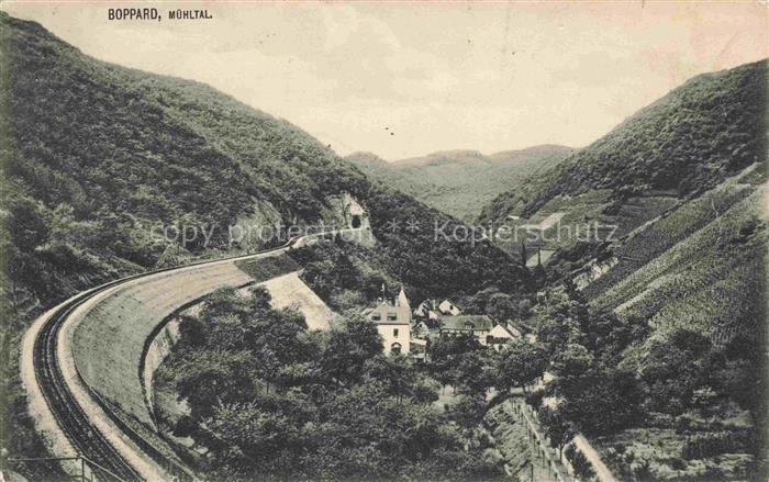 Boppard Rhein Rheinland-Pfalz Panorama Muehltal