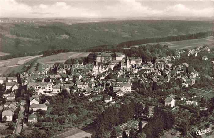 Hachenburg Westerwald Rheinland-Pfalz Panorama