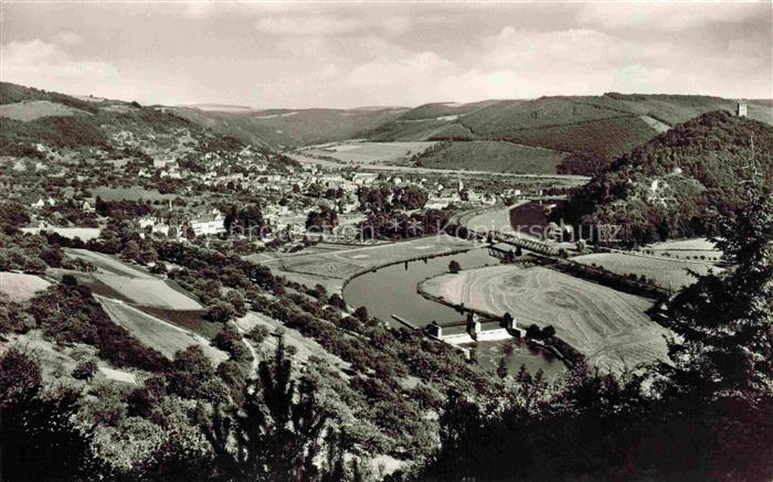 Bad Nassau Lahn Rheinland-Pfalz Panorama Luftkurort