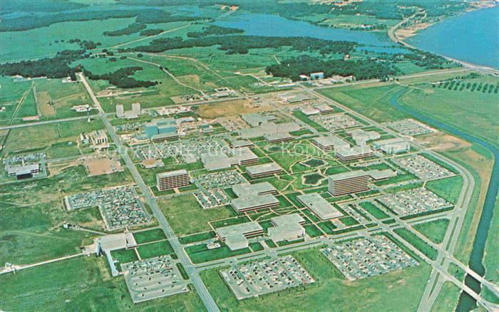 HOUSTON Texas USA Manned Spacecraft Center aerial view