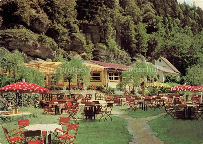 Pottenstein Oberfranken Waldcafé Oberes Puettlachtal