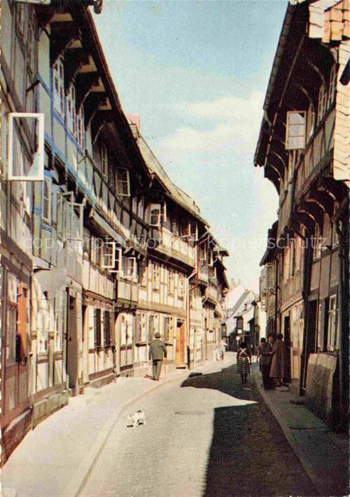 GOSLAR Harz Niedersachsen Altes Gaesschen
