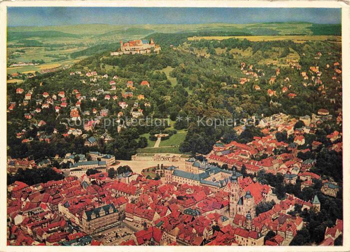 Coburg Bayern Fliegeraufnahme