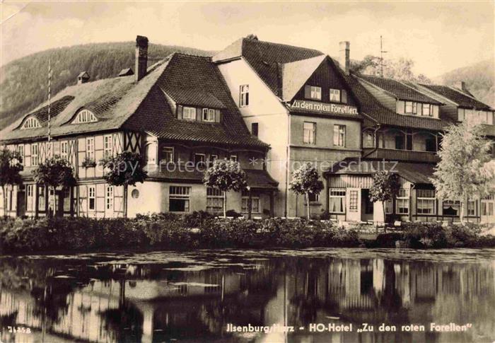 Ilsenburg Harz Sachsen-Anhalt HO Hotel Zu den roten Forellen