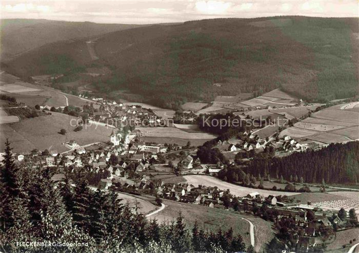 Fleckenberg Schmallenberg Hochsauerlandkreis NRW Panorama
