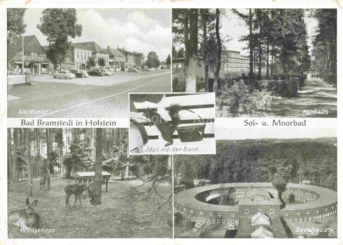 Bad Bramstedt Schleswig-Holstein Am Markt Kurhaus Wildgehege Badehaus