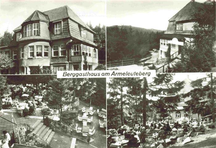 Wernigerode Harz Berggasthaus am Armeleuteberg Park Gartenwirtschaft
