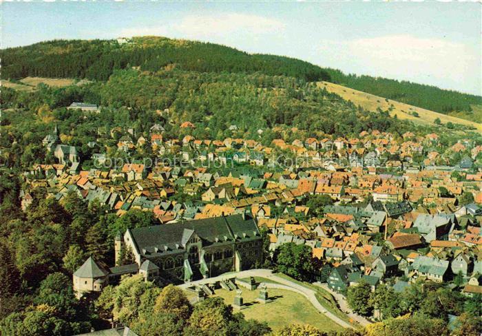 GOSLAR Harz Niedersachsen Fliegeraufnahme