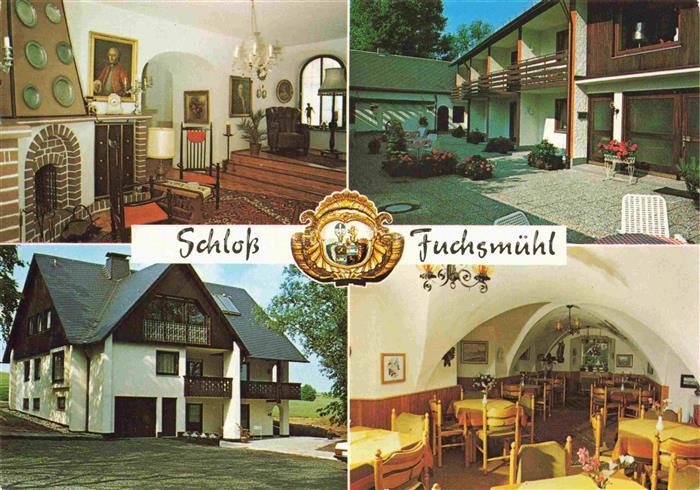 Fuchsmuehl Steinwald Oberpfalz Tirschenreuth Bayern Schloss Fuchsmuehl Hotel Gar