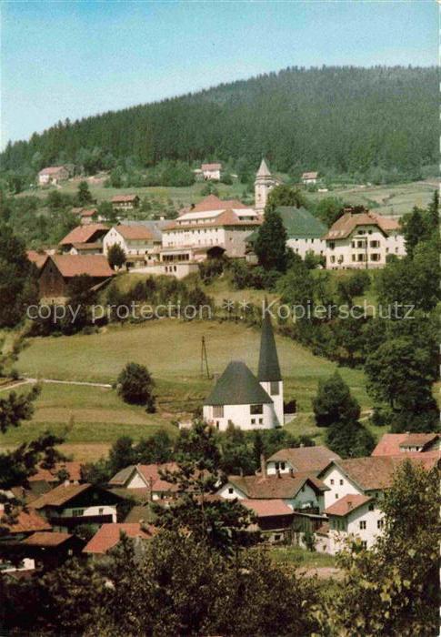 Bodenmais Regen Bayern Teilansicht