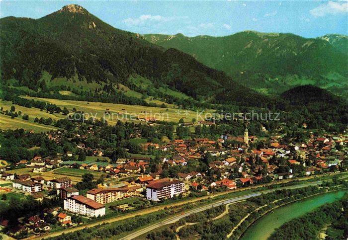 Lenggries Bayern Fliegeraufnahme