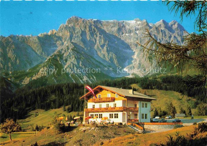 Dienten Hochkoenig Pinzgau-Pongau AT Alpengasthaus uebergossene Alm