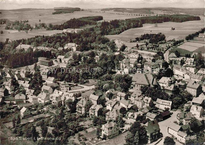 BAD STEBEN Bayern Panorama Kurort im Frankenwald