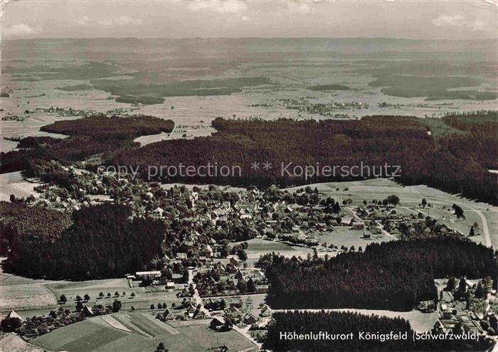 Koenigsfeld  Baden Schwarzwald BW Panorama Hoehenluftkurort