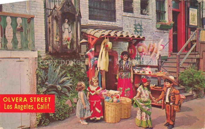 LOS ANGELES California USA Olvera Street