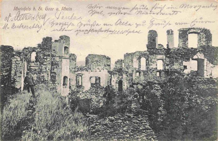 Sankt Goar Rheinfels Burgruine