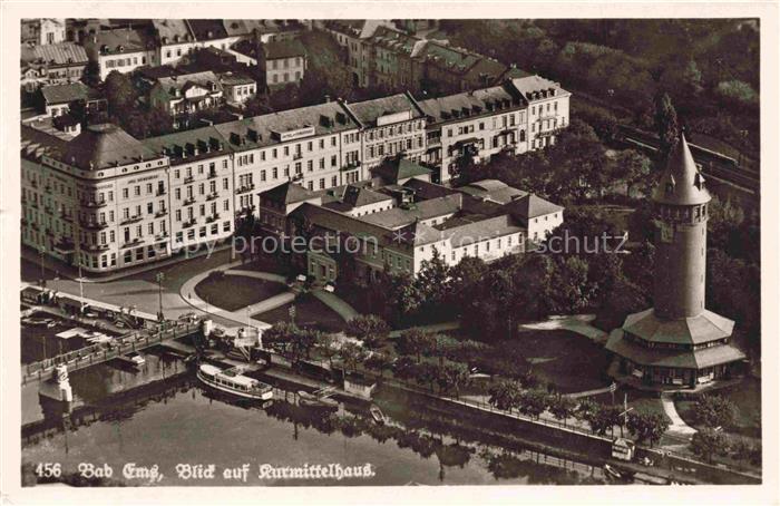 BAD EMS Rheinland-Pfalz Blick auf Kurmittelhaus