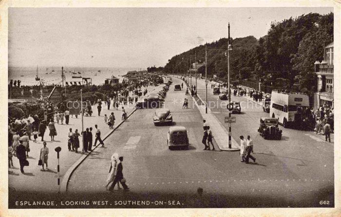 SOUTHEND-ON-SEA UK Esplanade looking west