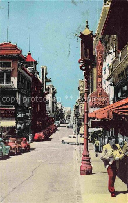 SAN FRANCISCO California USA Chinatown