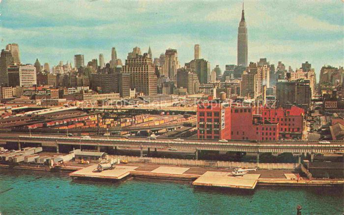 MANHATTAN NEW YORK USA Port Authority West 30th Street Heliport