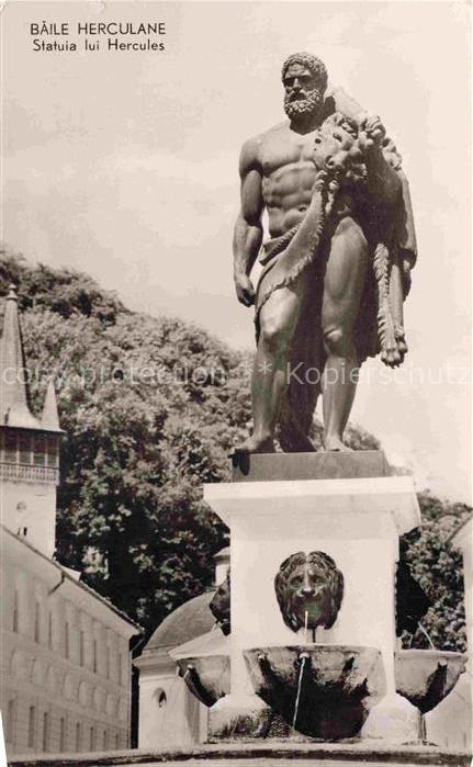 Baile-Herculane RO Brunnen Herkules Statue