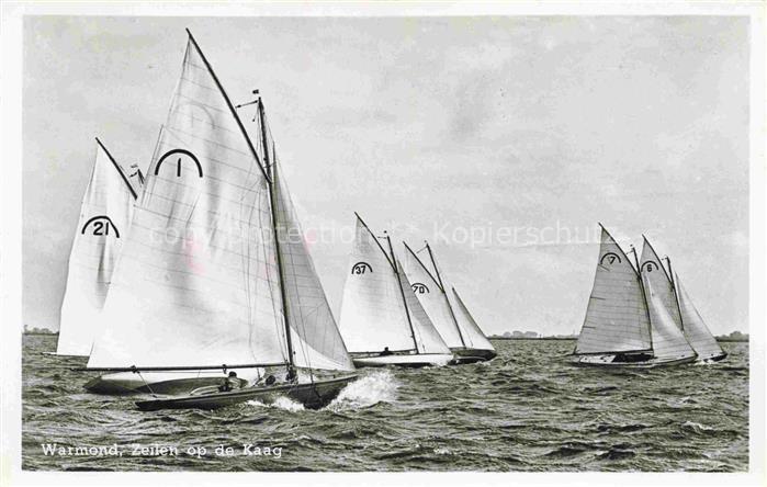 Warmond Zuid-Holland NL Zeilen op de Kaag Segelregatta