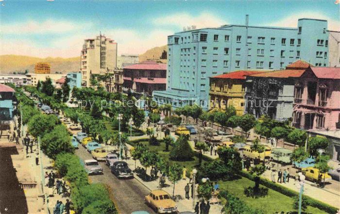 LA PAZ Bolivia Avenida 16 de Julio vista sur