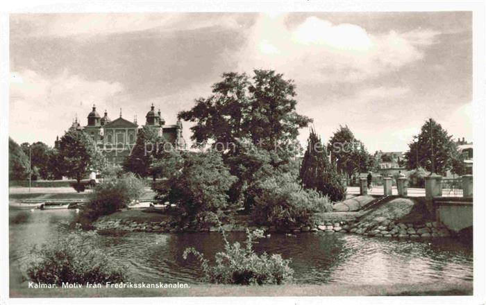 Kalmar Sweden Motiv fran Fredriksskanskanalen
