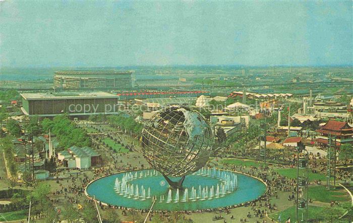 NEW YORK City USA World's Fair 1964 Unisphere