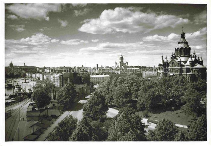 HELSINKI Helsingfors Suomi Stadtpanorama