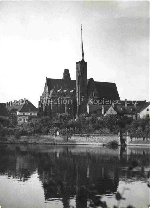 WROCLAW Breslau PL Kosciul sw Krzyzu Kirche
