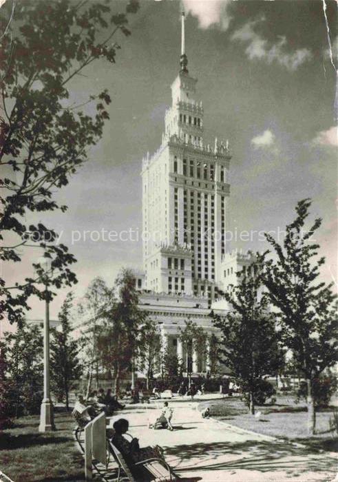 WARSZAWA Warschau PL Palac Kultury i Nauki
