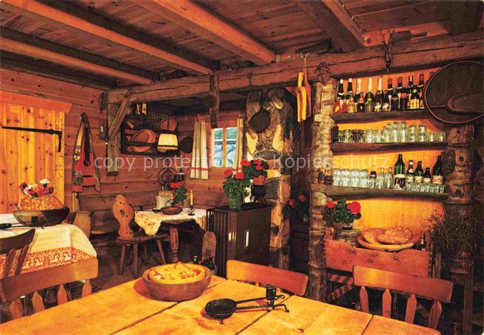 Meransen Maranza Muehlbach Bolzano Suedtirol IT Alte Muehle Imbisstube Gastraum