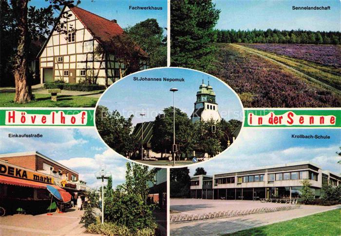 Hoevelhof Paderborn NRW Fachwerkhaus Sennelandschaft St. Johannes Nepomuk Einkau