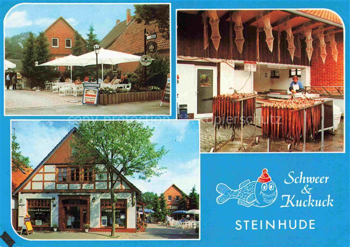 Steinhude Meer Wunstorf Schweer und Kuckuck Grossfischerei Aalraeucherei Fischgr
