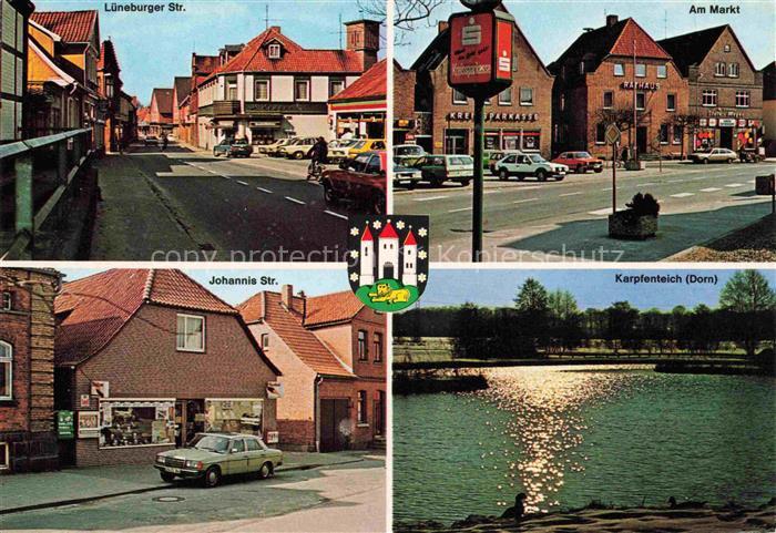Dahlenburg Lueneburg Niedersachsen Lueneburger Strasse Markt Johannis Strasse Ka