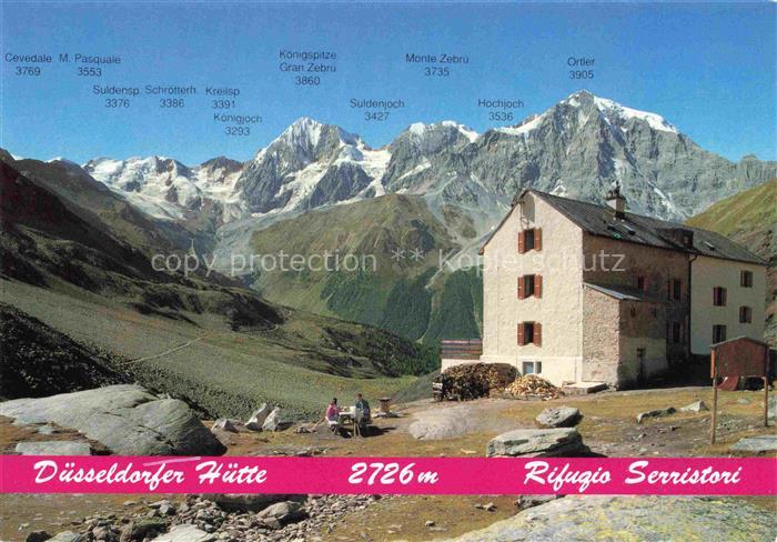 Sulden Solda Vinschgau Ortler Bolzano Trentino-Alto-Adige IT Duesseldorfer Huett