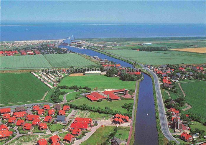 Harlesiel Carolinensiel Ostfriesland Wittmund Niedersachsen Panorama Fluss Harle