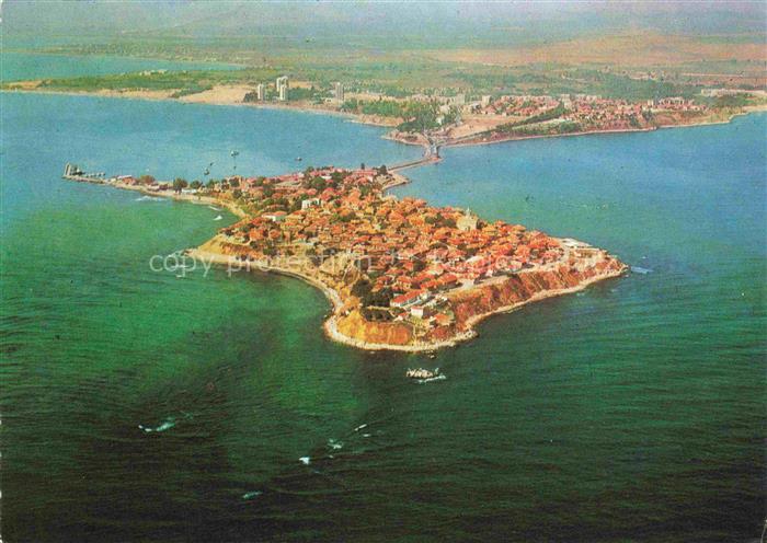 Nessebre Nessebar Nessebyr BG Panorama Halbinsel