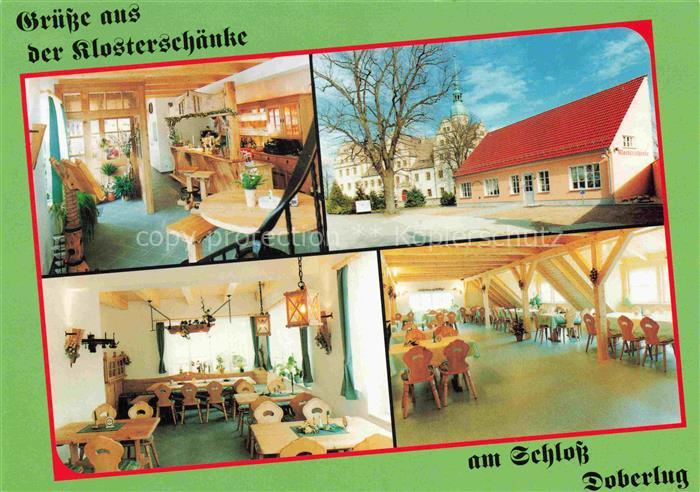 Doberlug-Kirchhain Elbe-Elster Brandenburg Klosterschaenke am Schloss Gastraum
