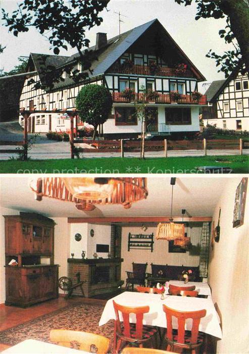 Altenilpe Bauernhof Pension Heite Gastraum