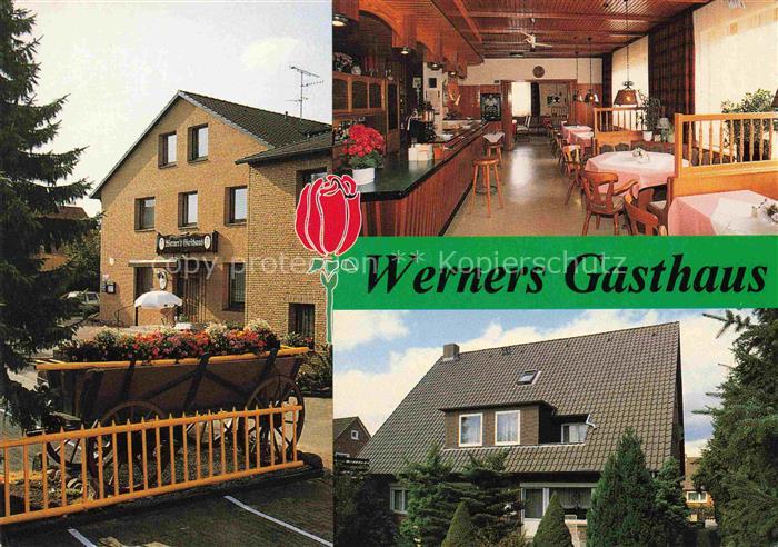 Rosche Uelzen Niedersachsen Werners Gasthaus Gastraum