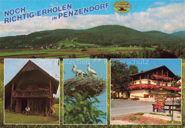 Penzendorf Neudorf Hartberg Steiermark AT Gasthof Restaurant Sonnenhof Storchenn