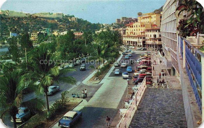 Acapulco Guerrero Mexico Boulevard Costera