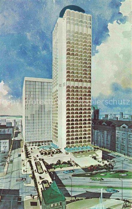 MONTREAL  QUEBEC Canada Place du Canada Château Champlain Canadian Pacific Offic