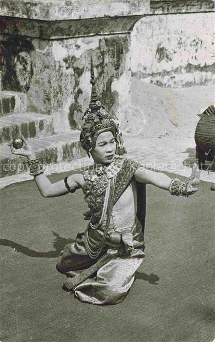 Cambodge Kambodscha Souvenirs d'Indochine Dansseur Royales