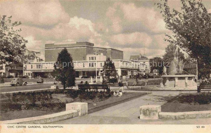 SOUTHAMPTON  UK Civic Centre Gardens