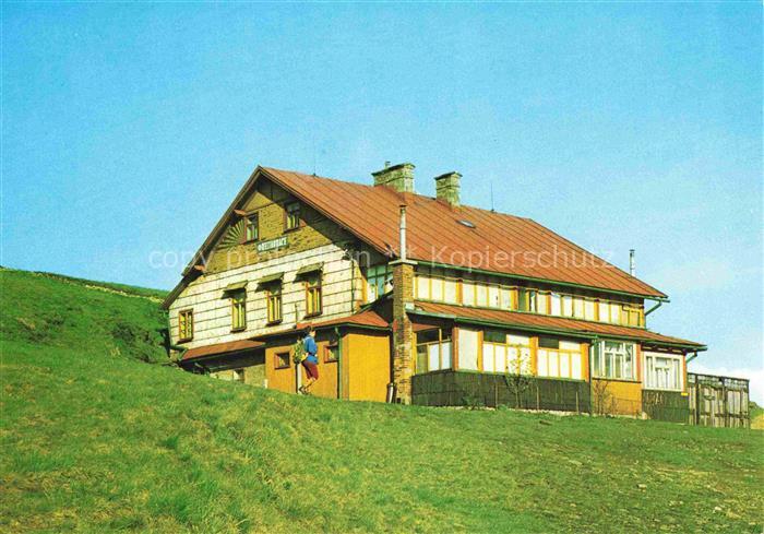 Radhost Radhostske Beskydy Beskyde CZ Chata u kaple Beskydy Bergbaude Beskiden