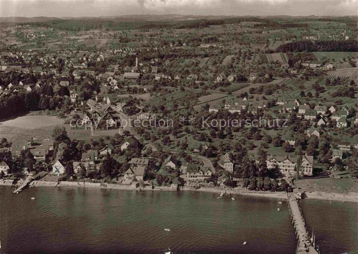 Kressbronn Bodensee BW Fliegeraufnahme